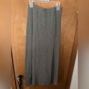 American Eagle Striped Maxi Skirt